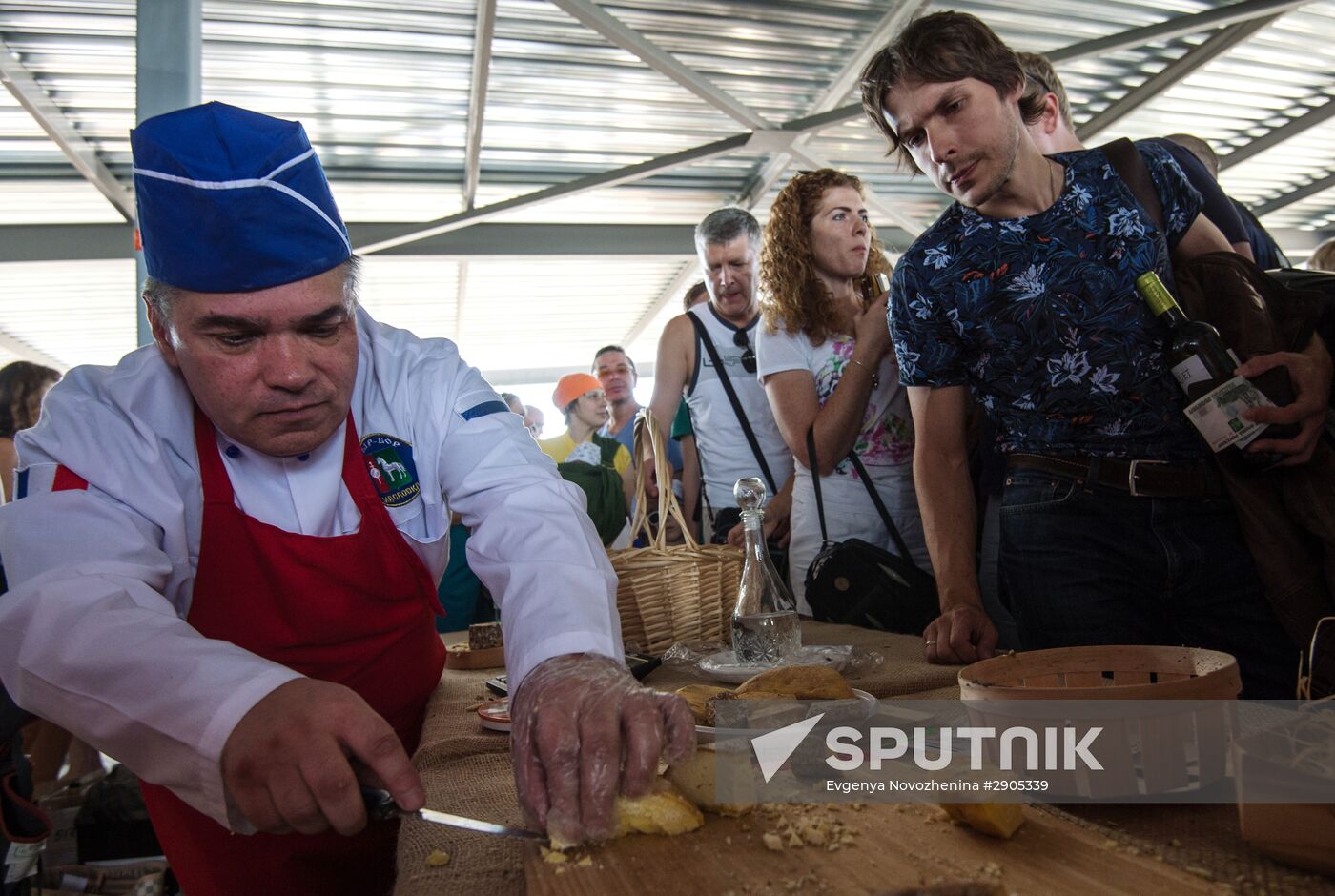 Cheese festival in the Moscow region