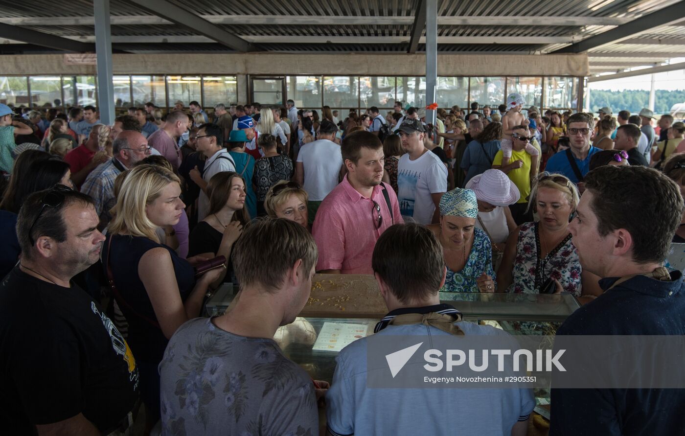 Cheese festival in the Moscow region