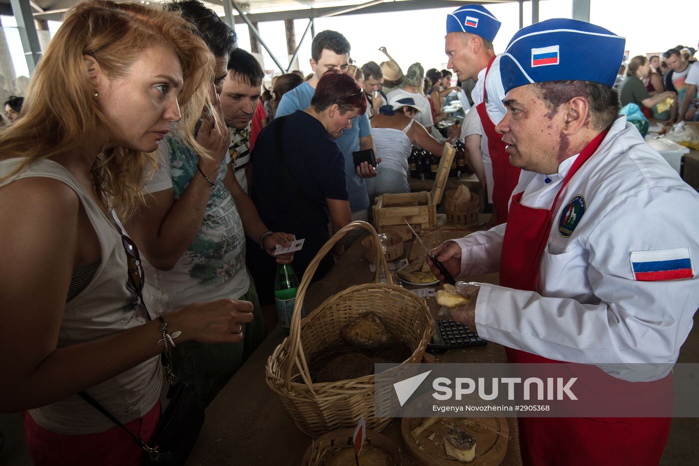 Cheese festival in the Moscow region