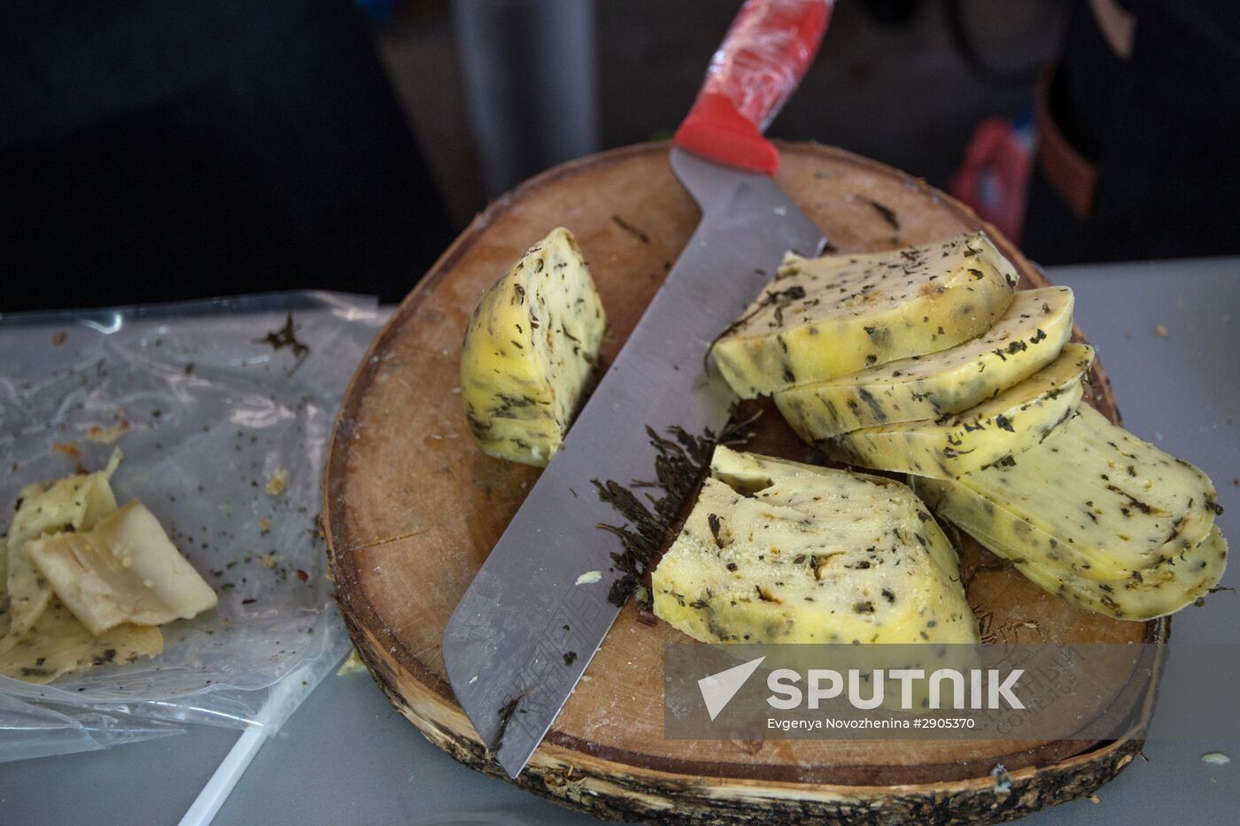 Cheese festival in the Moscow region