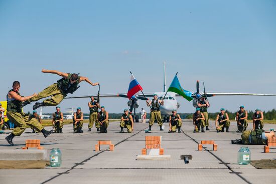 Open Sky military patriotic event in Ivanovo