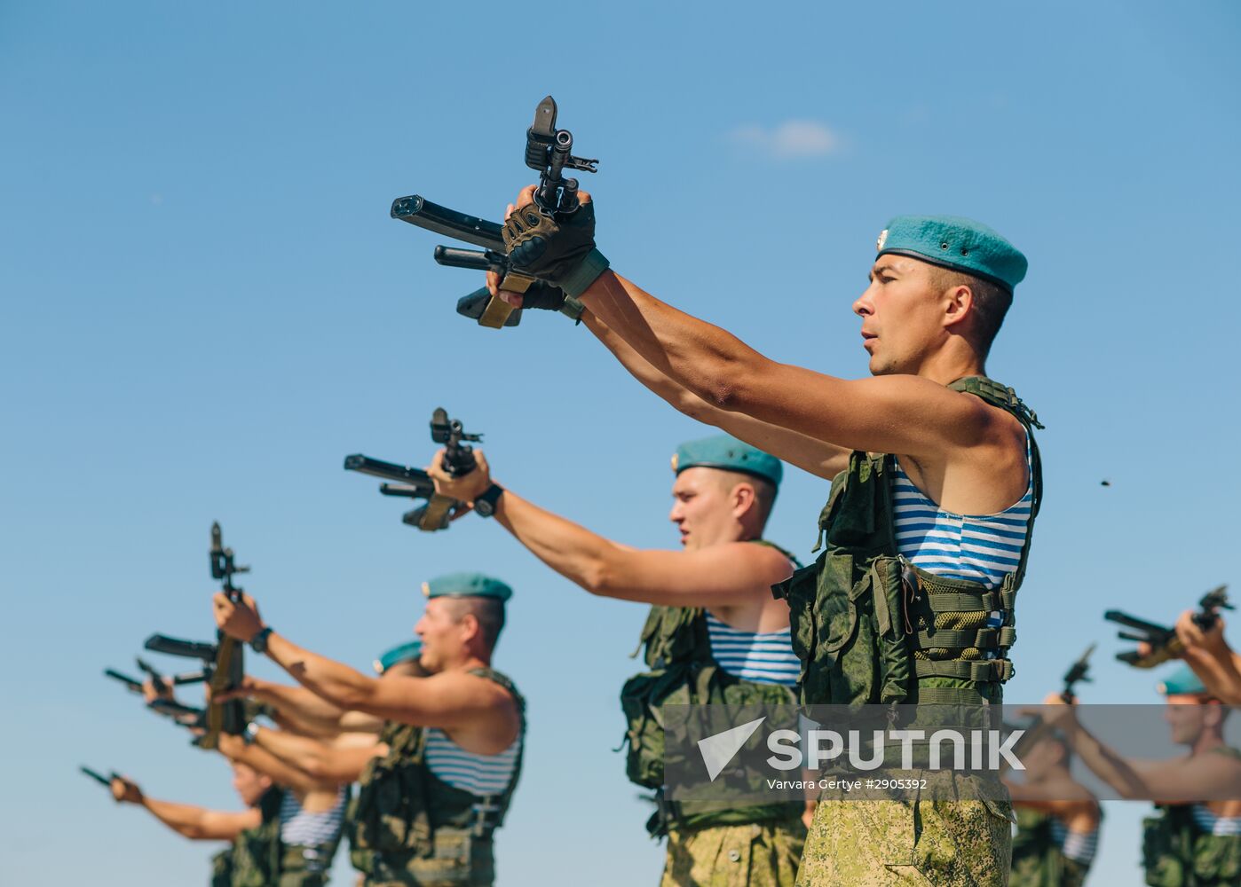 Open Sky military patriotic event in Ivanovo