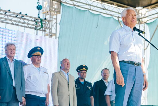 Open Sky military patriotic event in Ivanovo