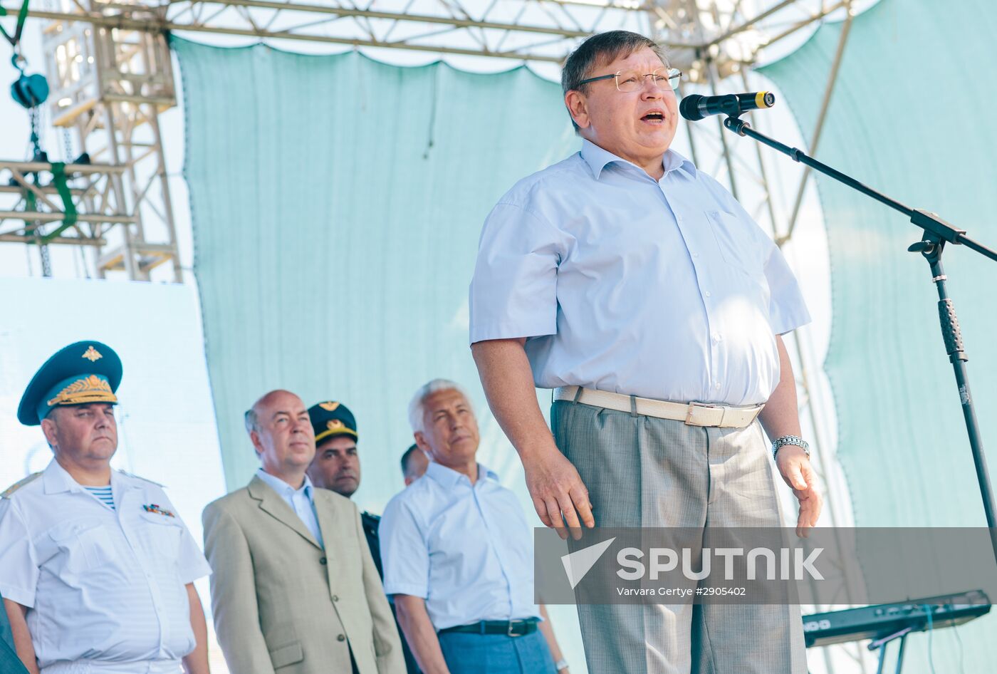 Open Sky military patriotic event in Ivanovo