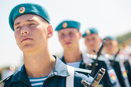 Open Sky military patriotic event in Ivanovo