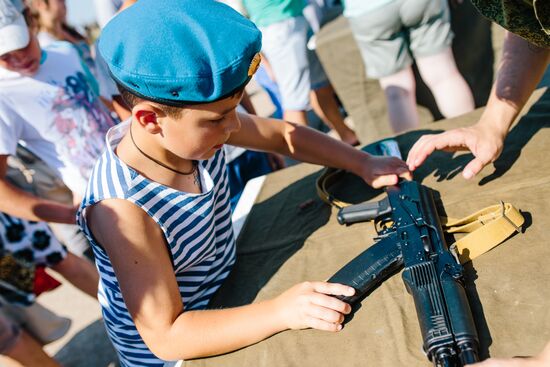 Open Sky military patriotic event in Ivanovo