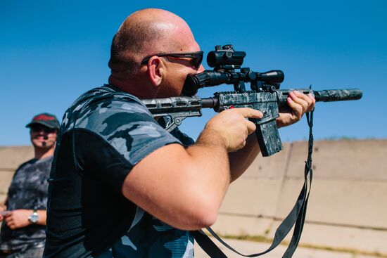Open Sky military patriotic event in Ivanovo