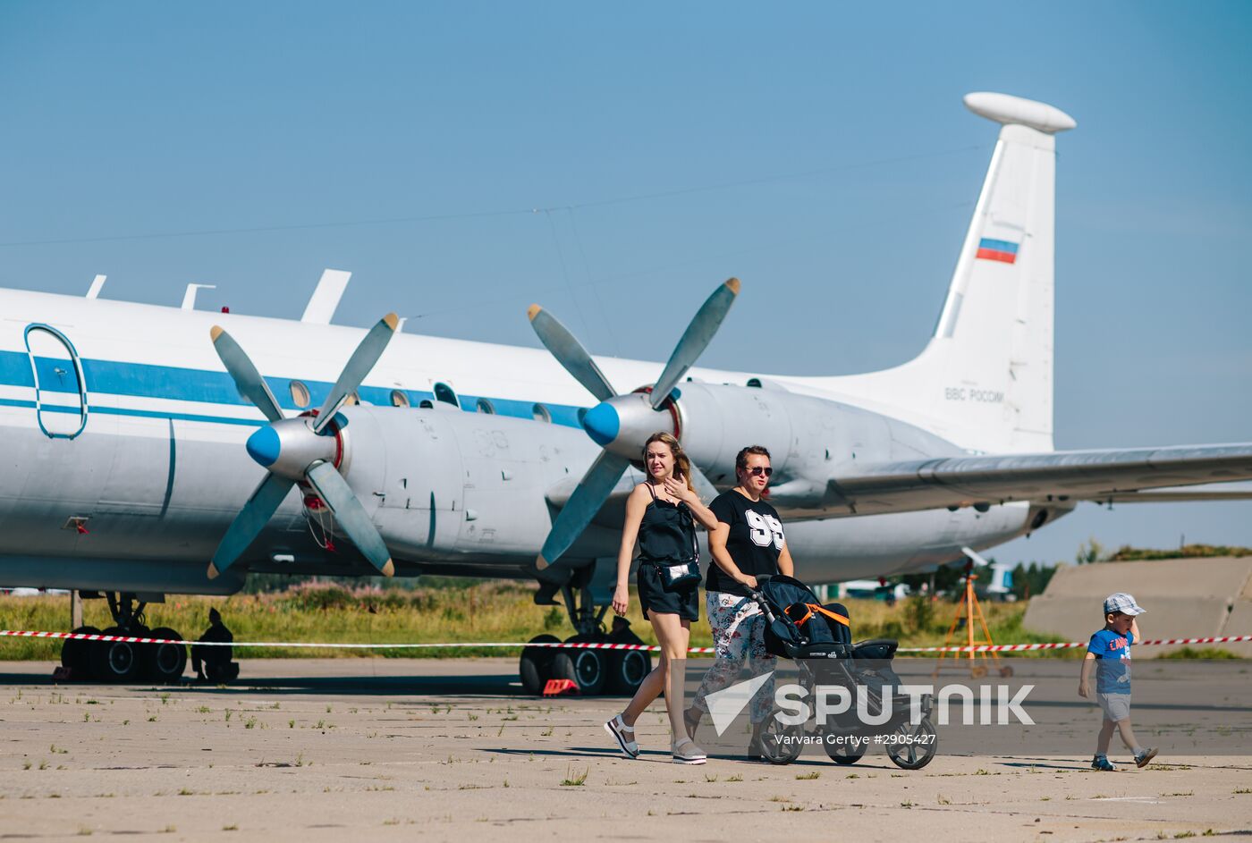 Open Sky military patriotic event in Ivanovo