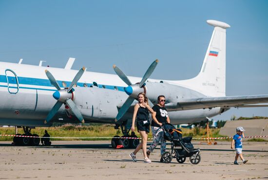 Open Sky military patriotic event in Ivanovo