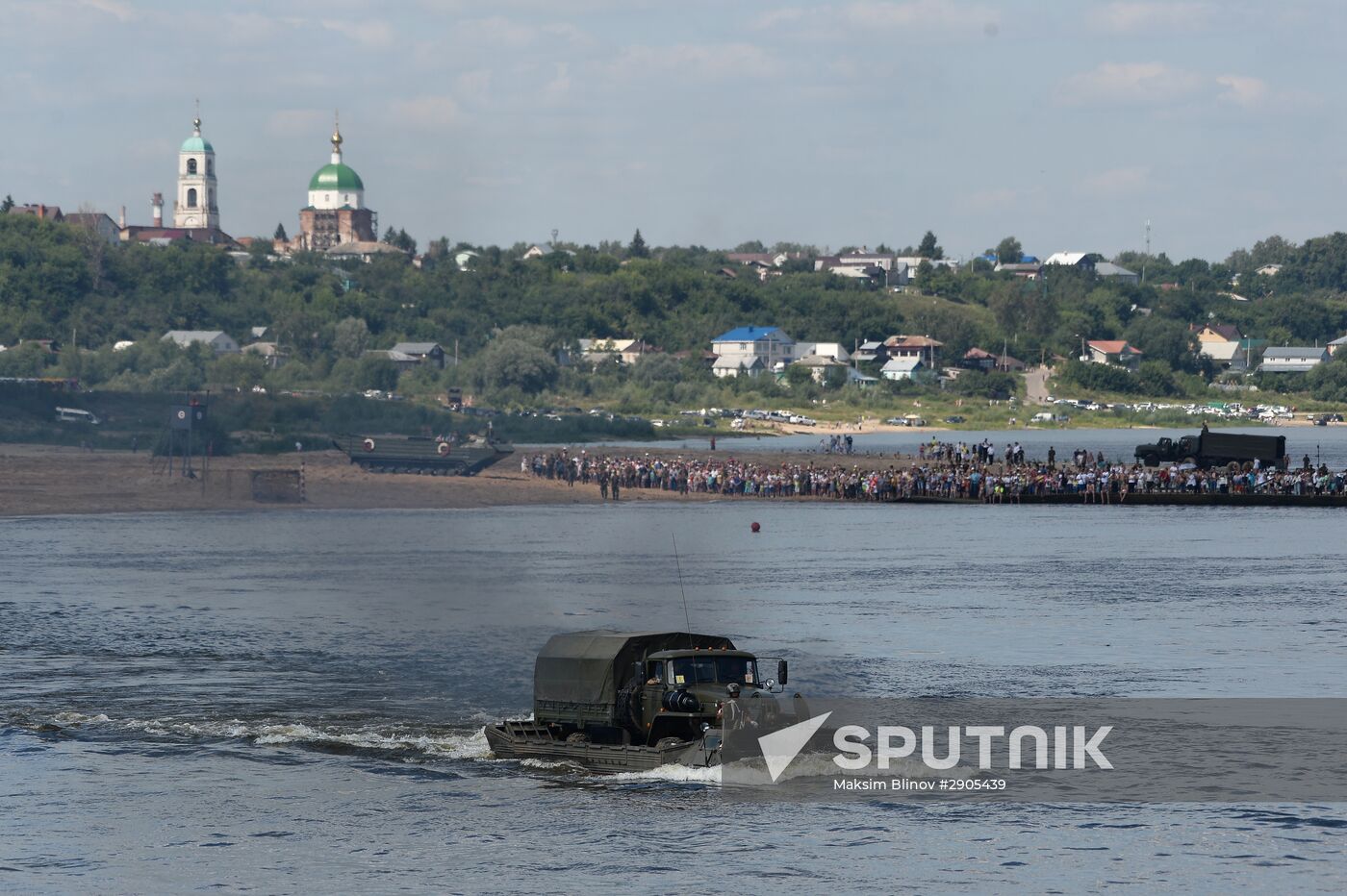 Open Water 2016 international engineer troops contest