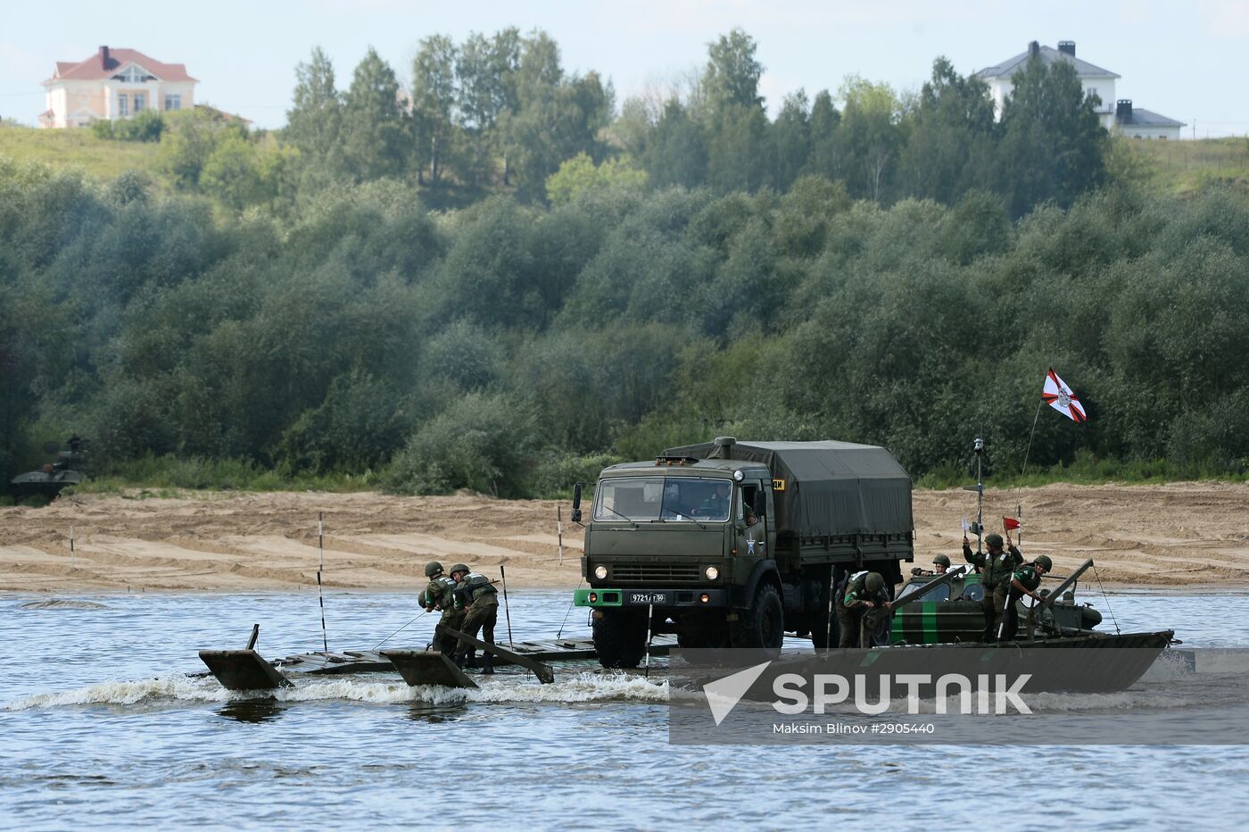 Open Water 2016 international engineer troops contest