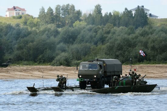 Open Water 2016 international engineer troops contest