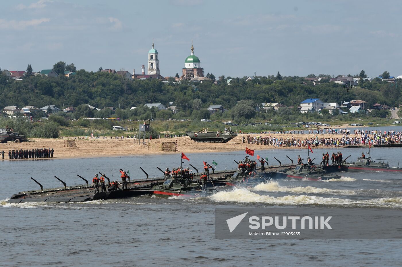 Open Water 2016 international engineer troops contest