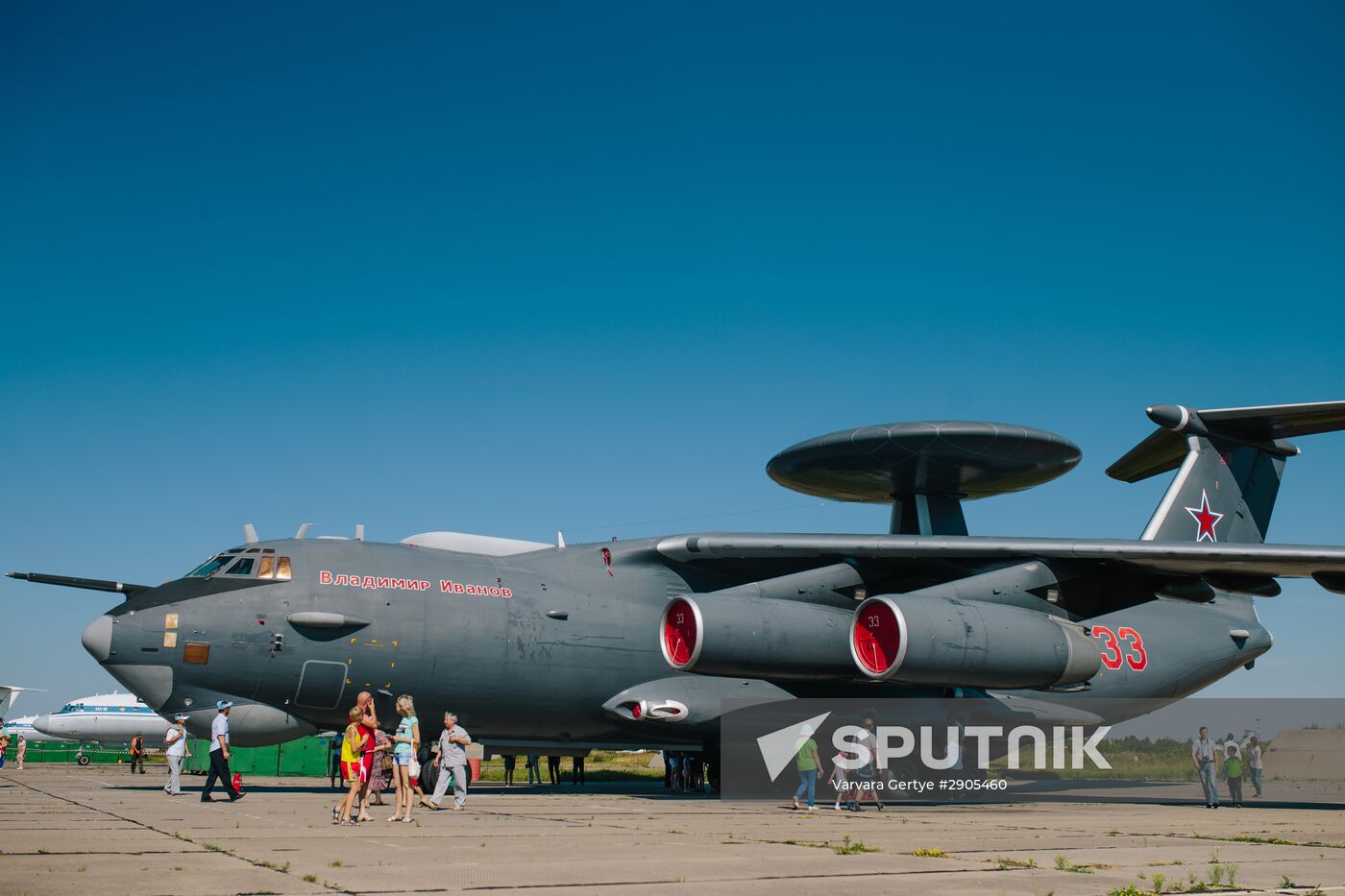 Open Sky military patriotic event in Ivanovo
