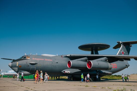Open Sky military patriotic event in Ivanovo