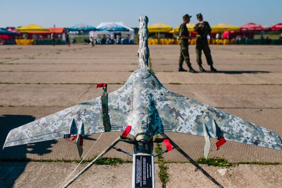 Open Sky military patriotic event in Ivanovo