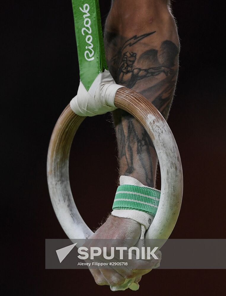 2016 Summer Olympics. Artistic gymnastics. Men' qualifying round