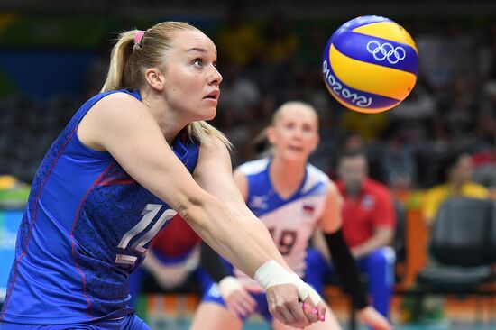 2016 Summer Olympics. Volleyball. Women. Argentina vs. Russia