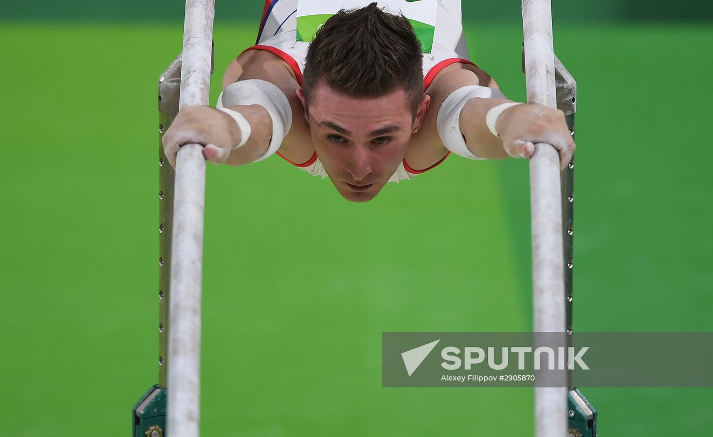 2016 Summer Olympics. Artistic gymnastics. Men' qualifying round