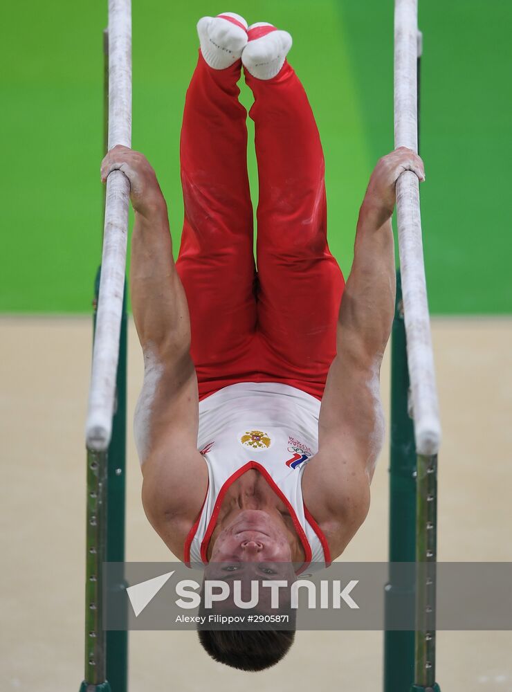 2016 Summer Olympics. Artistic gymnastics. Men' qualifying round