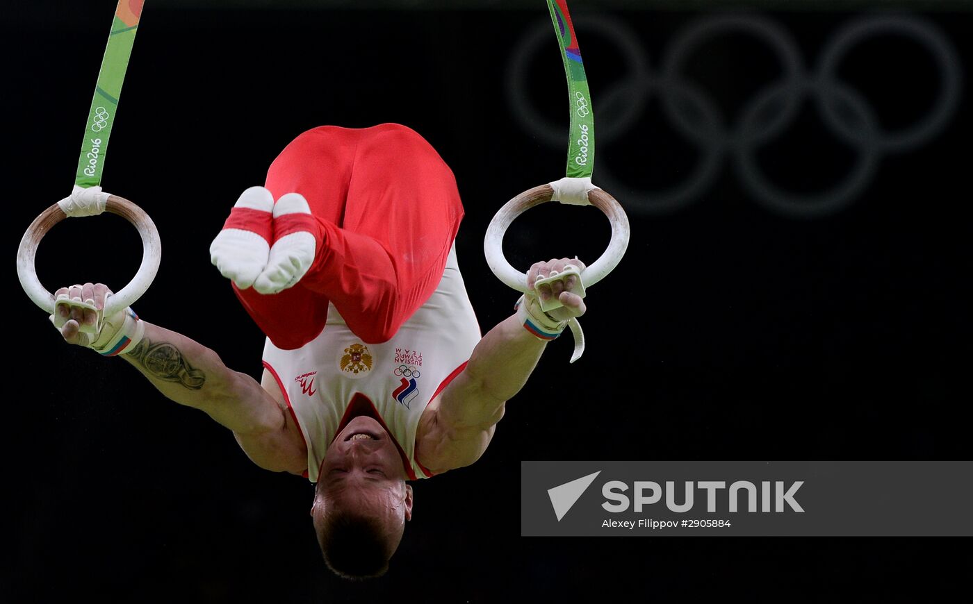 2016 Summer Olympics. Artistic gymnastics. Men' qualifying round