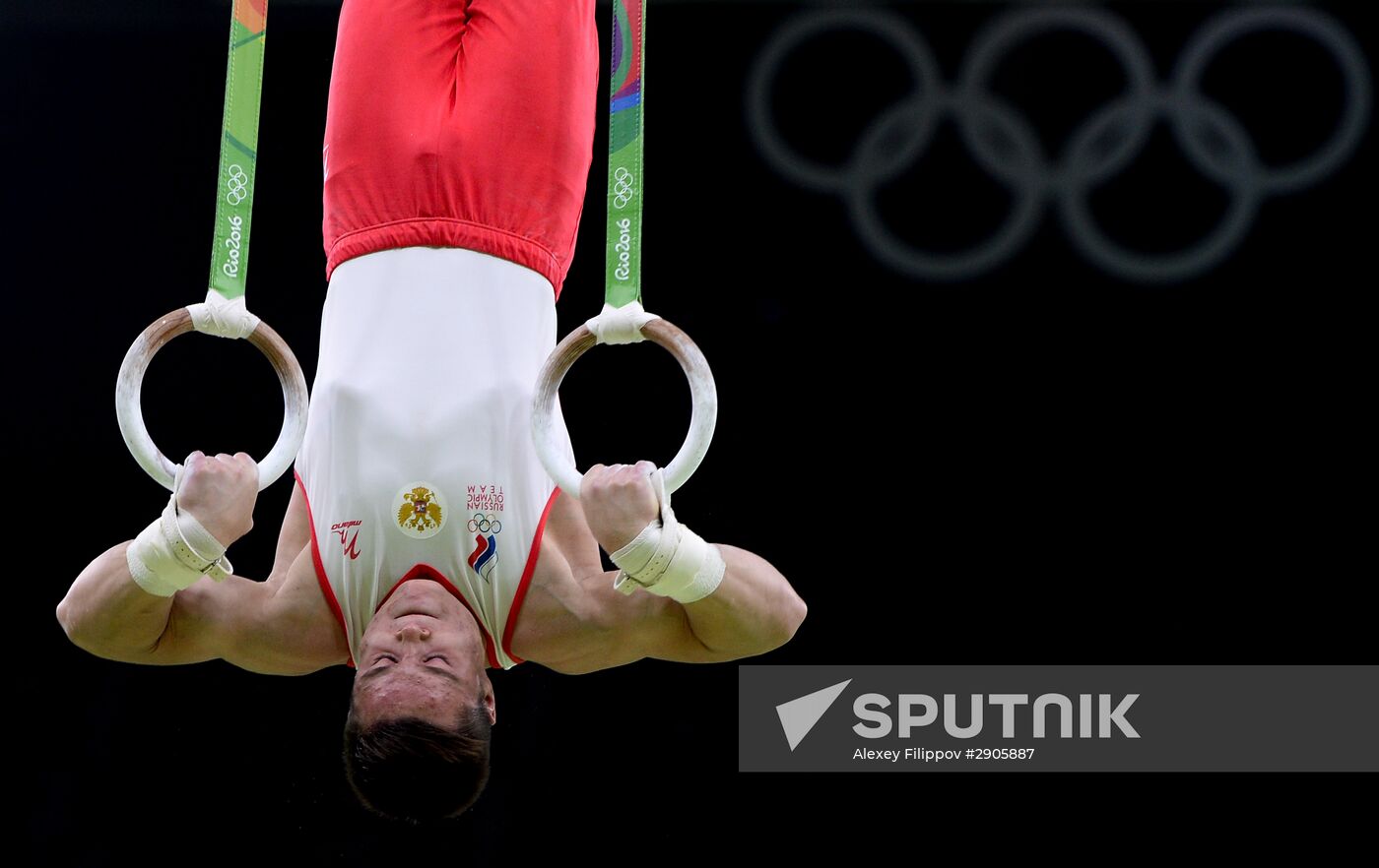 2016 Summer Olympics. Artistic gymnastics. Men' qualifying round