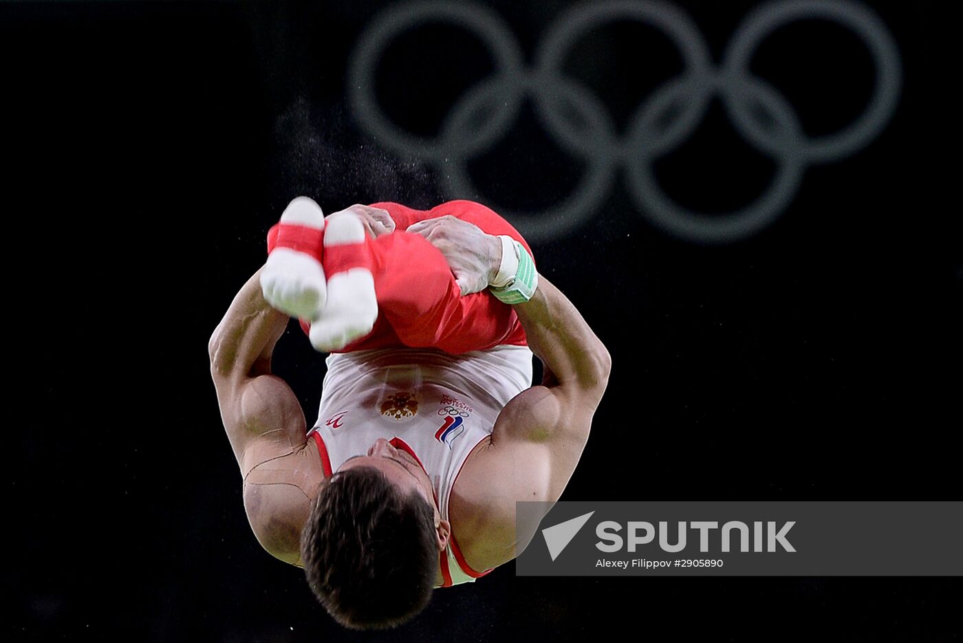 2016 Summer Olympics. Artistic gymnastics. Men' qualifying round