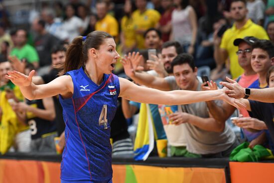 2016 Summer Olympics. Volleyball. Women. Argentina vs. Russia