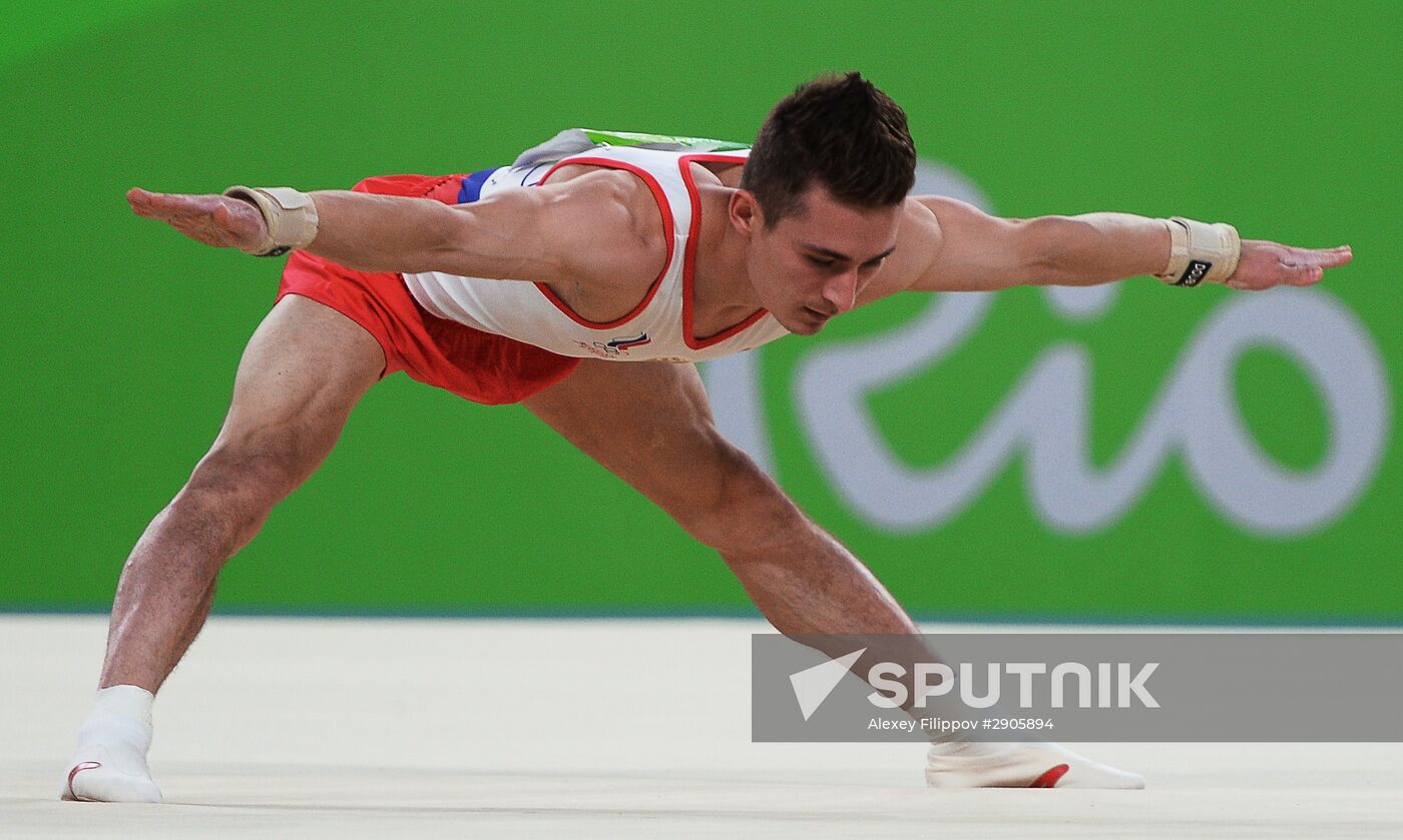 2016 Summer Olympics. Artistic gymnastics. Men' qualifying round