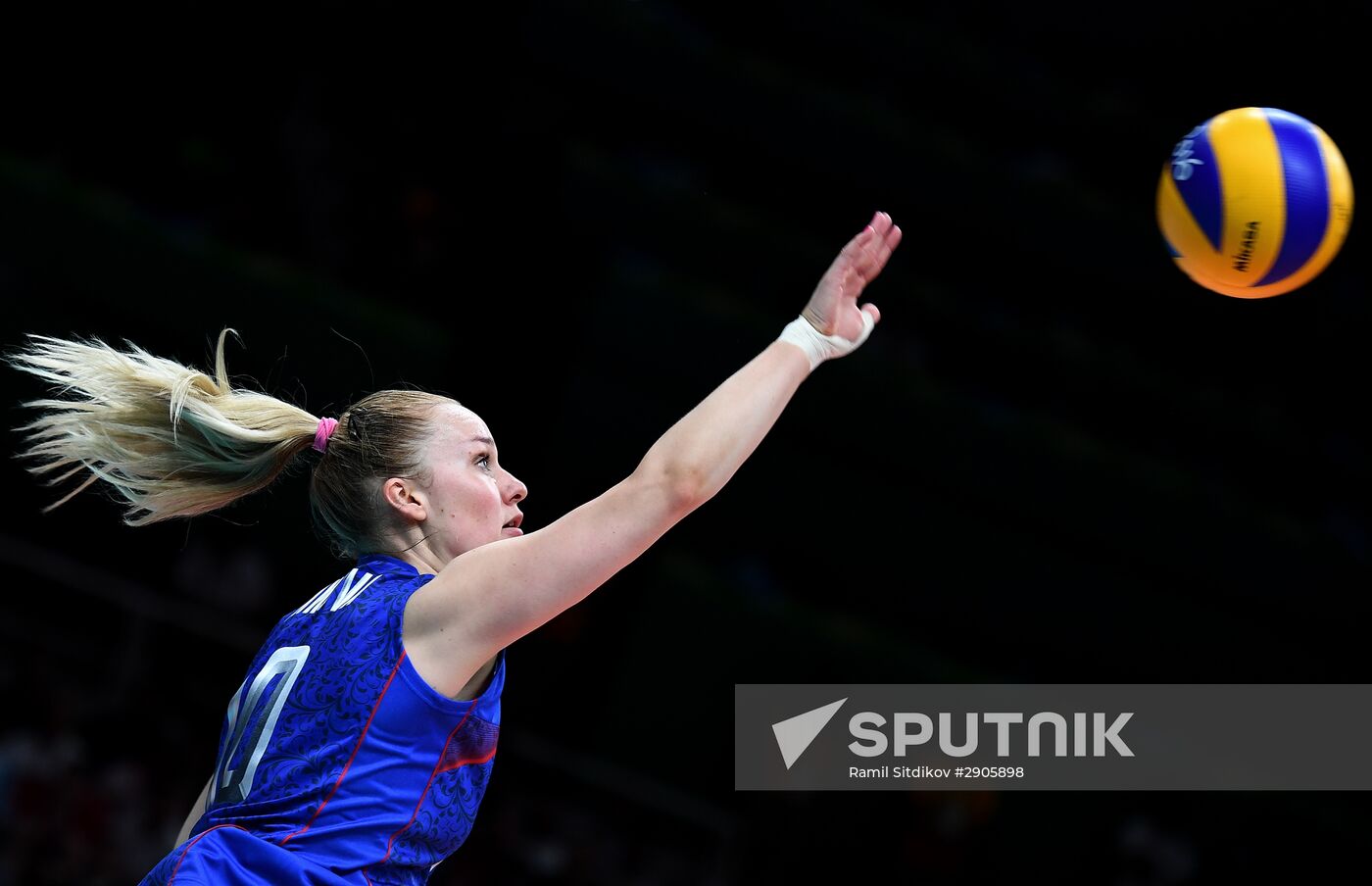 2016 Summer Olympics. Volleyball. Women. Argentina vs. Russia