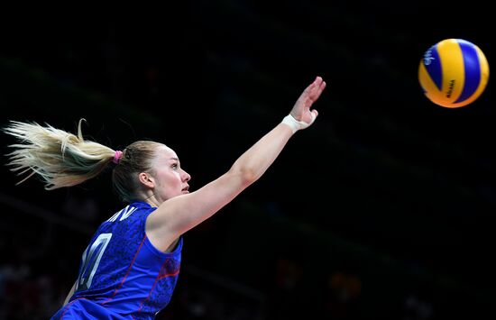 2016 Summer Olympics. Volleyball. Women. Argentina vs. Russia