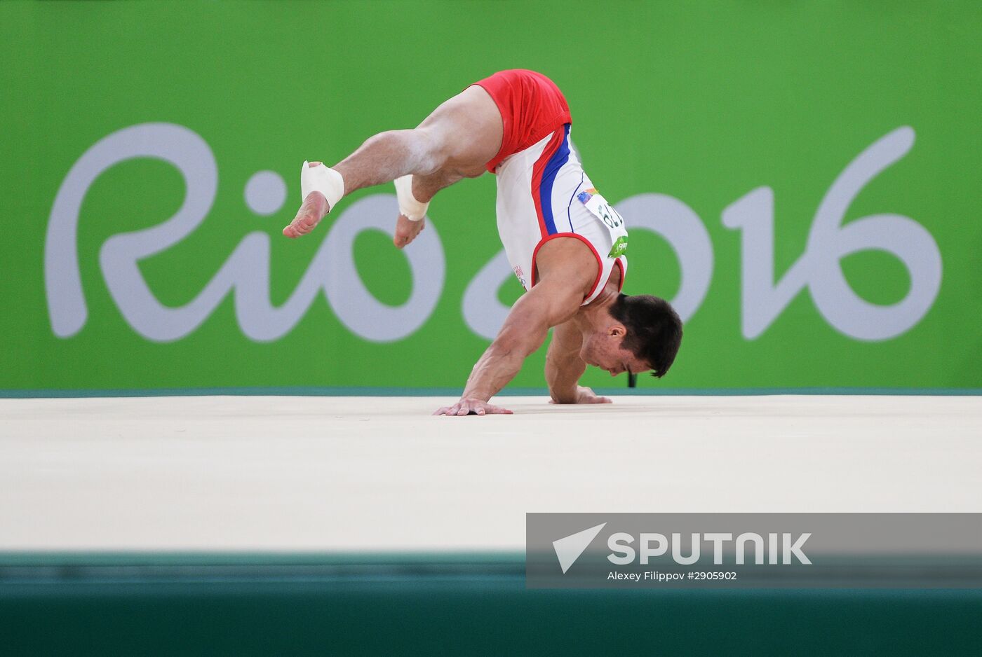 2016 Summer Olympics. Artistic gymnastics. Men' qualifying round