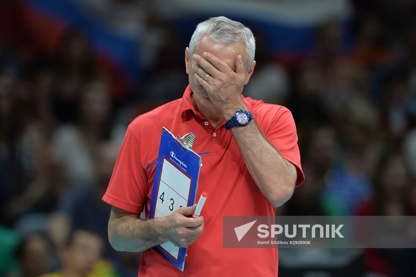 2016 Summer Olympics. Volleyball. Women. Argentina vs. Russia