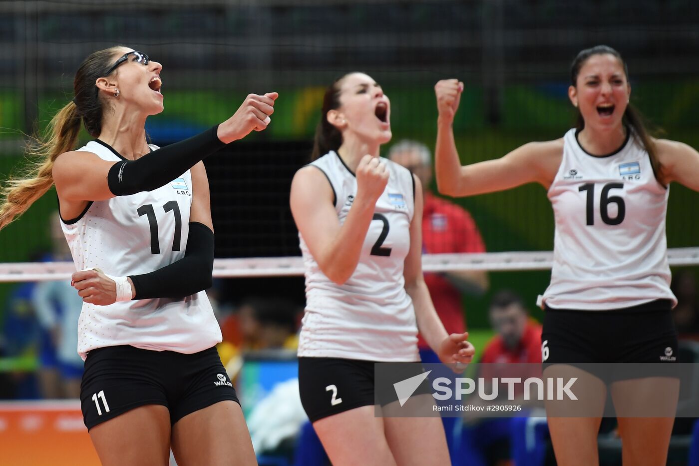 2016 Summer Olympics. Volleyball. Women. Argentina vs. Russia