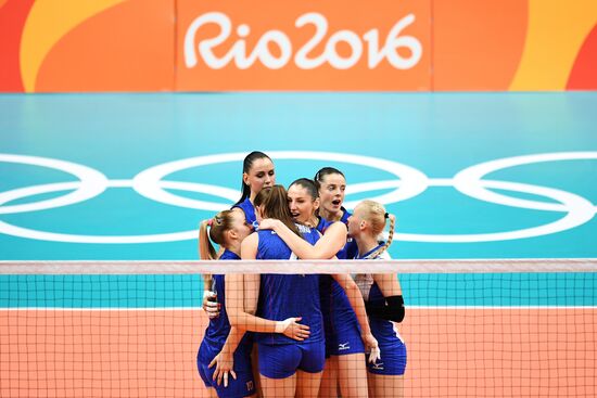 2016 Summer Olympics. Volleyball. Women. Argentina vs. Russia