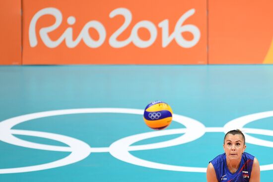 2016 Summer Olympics. Volleyball. Women. Argentina vs. Russia