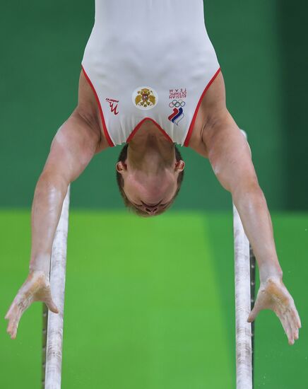 2016 Summer Olympics. Artistic gymnastics. Men' qualifying round