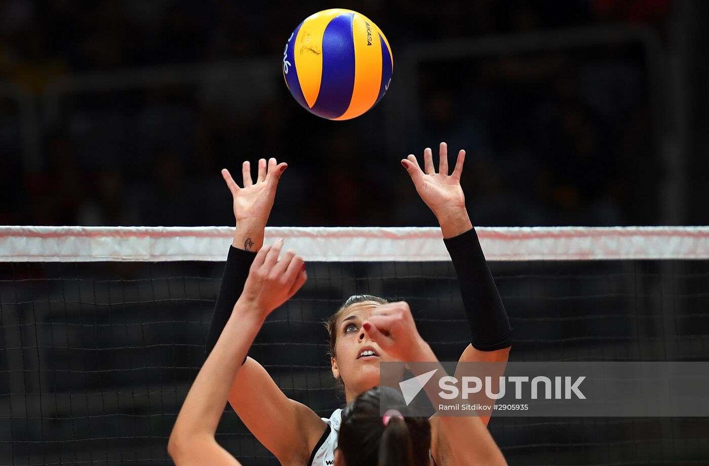 2016 Summer Olympics. Volleyball. Women. Argentina vs. Russia
