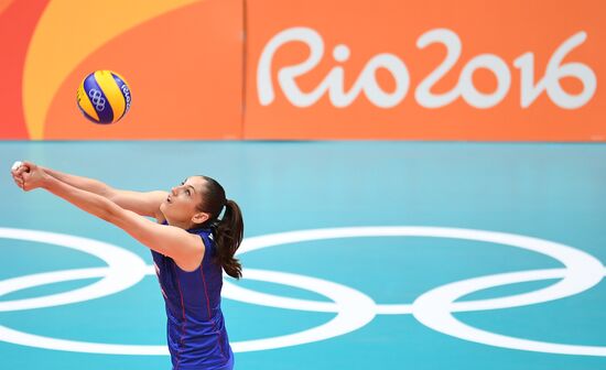 2016 Summer Olympics. Volleyball. Women. Argentina vs. Russia