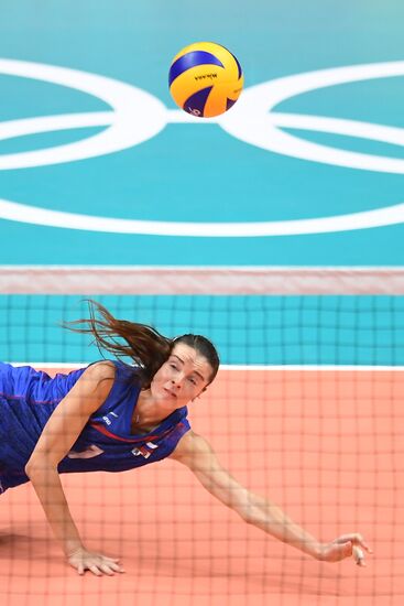 2016 Summer Olympics. Volleyball. Women. Argentina vs. Russia