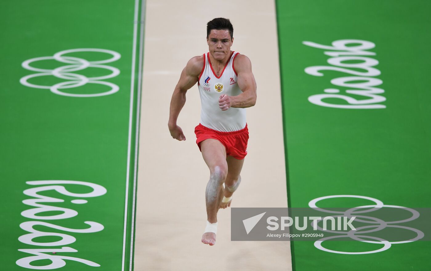 2016 Summer Olympics. Artistic gymnastics. Men' qualifying round