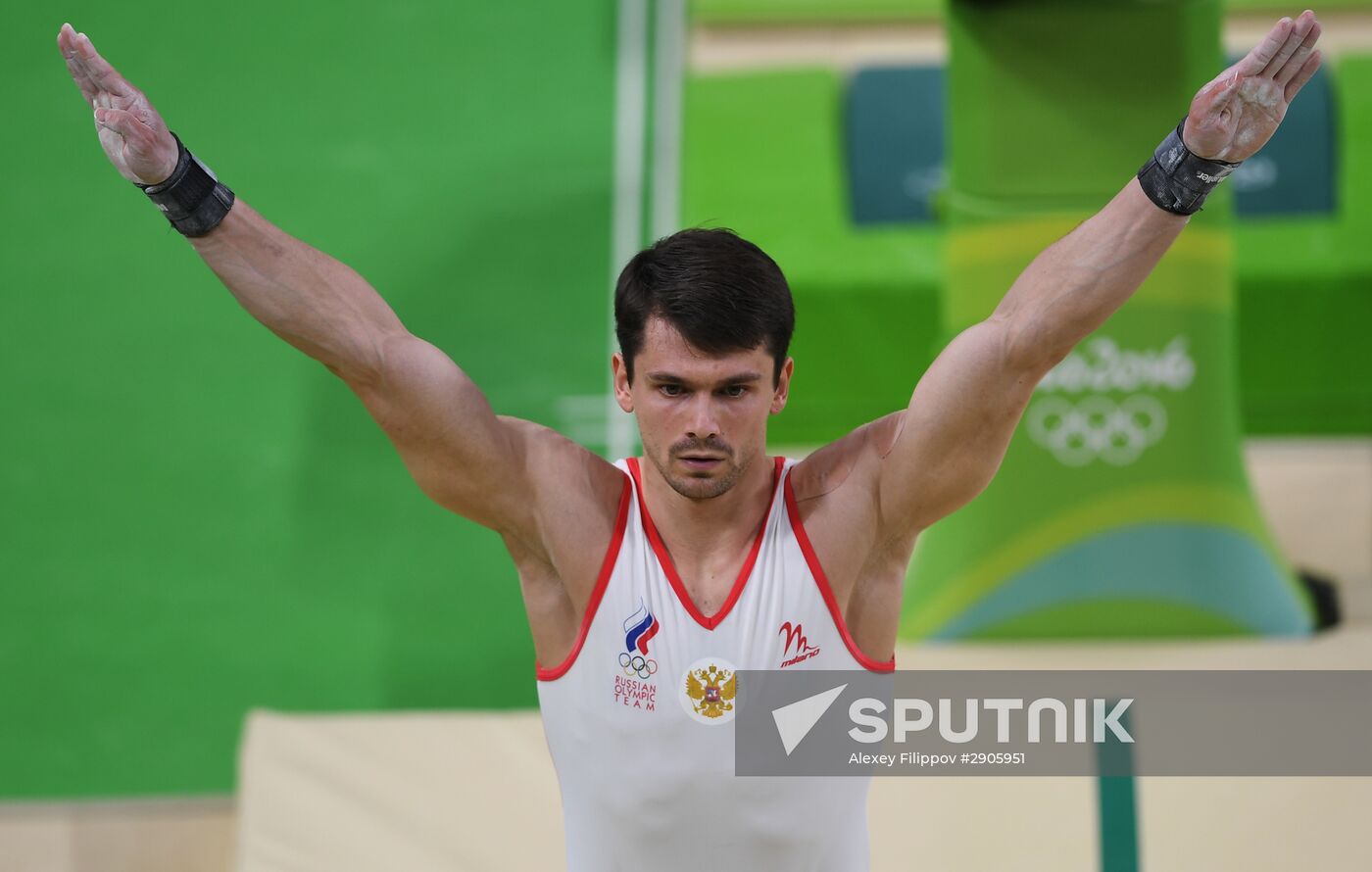 2016 Summer Olympics. Artistic gymnastics. Men' qualifying round