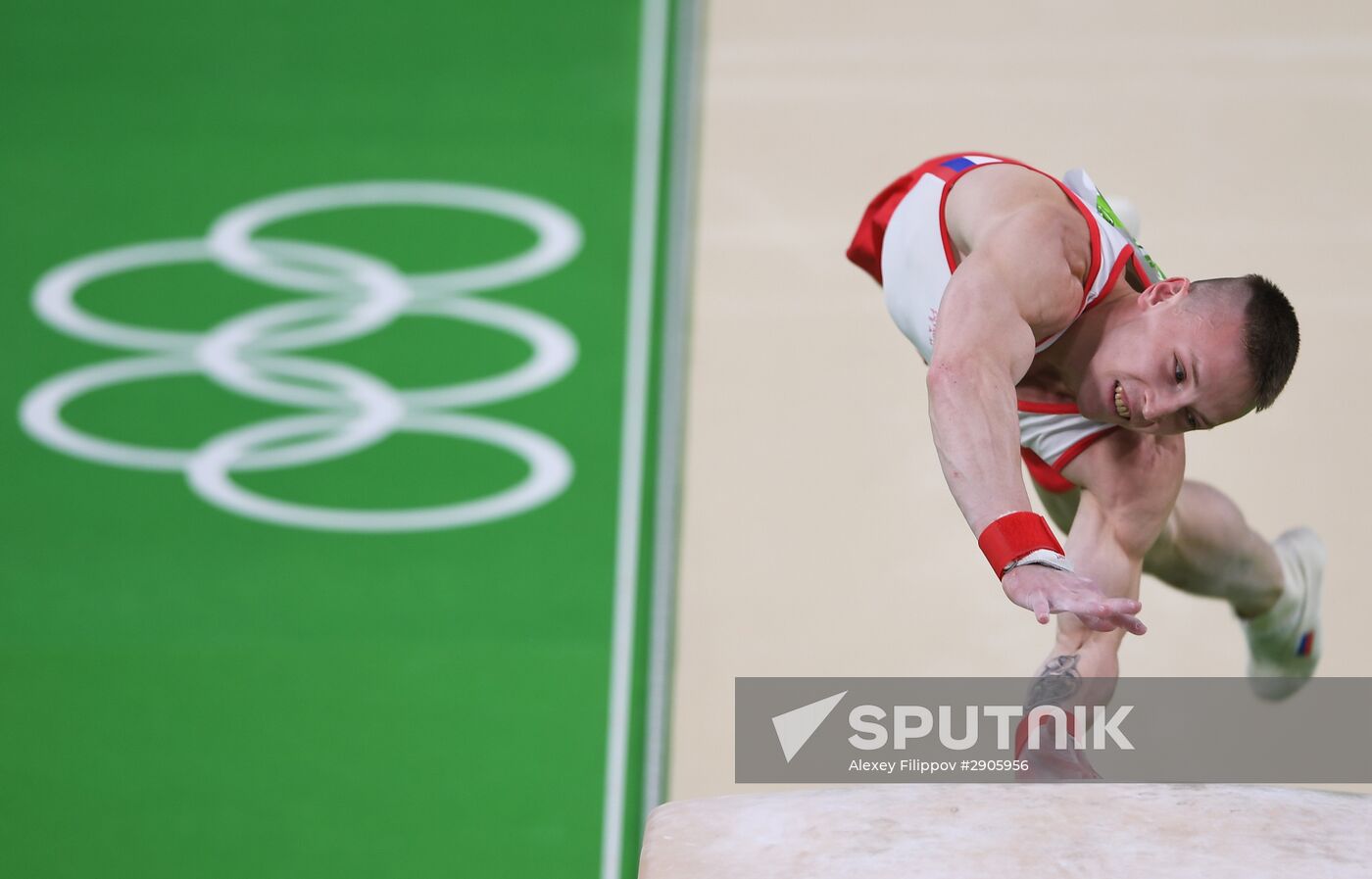 2016 Summer Olympics. Artistic gymnastics. Men' qualifying round