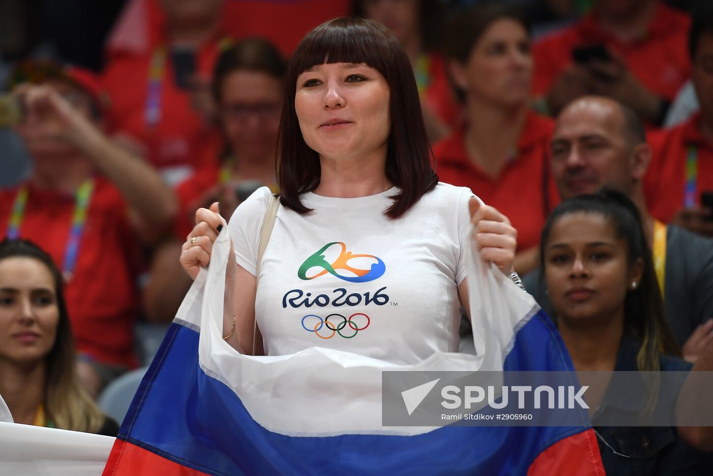 2016 Summer Olympics. Volleyball. Women. Argentina vs. Russia