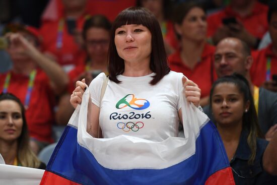 2016 Summer Olympics. Volleyball. Women. Argentina vs. Russia
