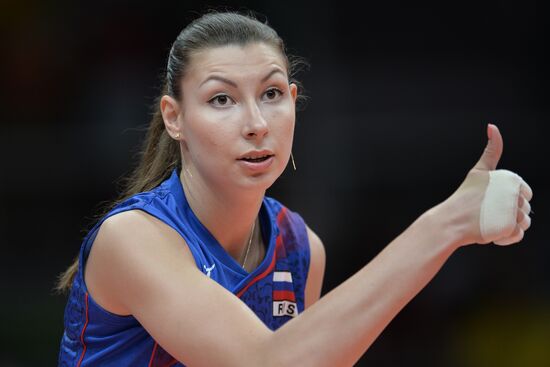 2016 Summer Olympics. Volleyball. Women. Argentina vs. Russia