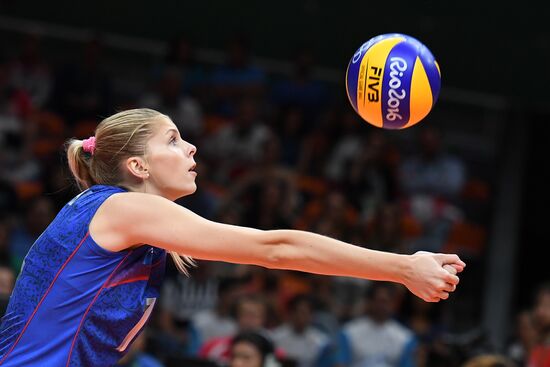 2016 Summer Olympics. Volleyball. Women. Argentina vs. Russia