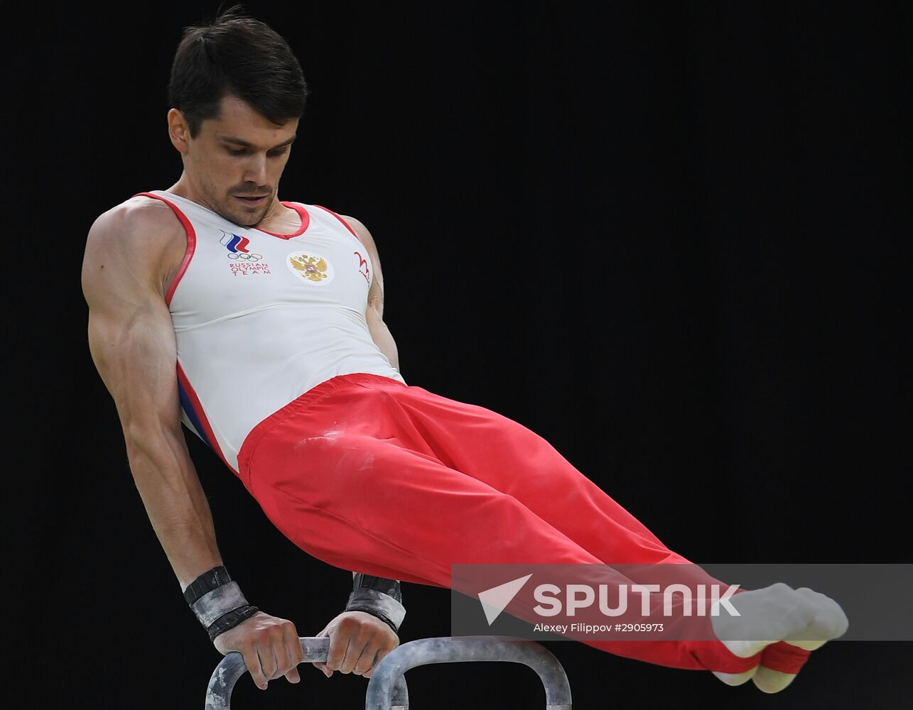 2016 Summer Olympics. Artistic gymnastics. Men' qualifying round