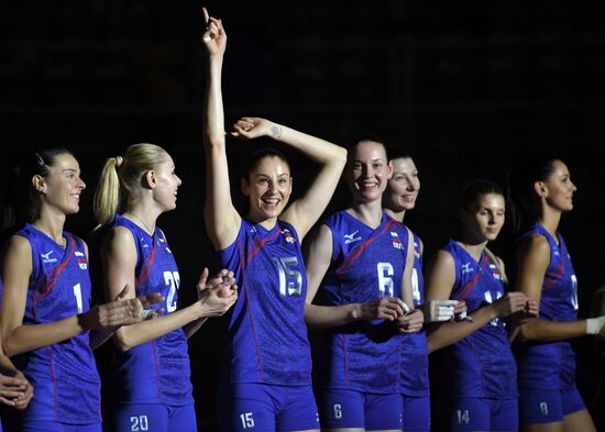 2016 Summer Olympics. Volleyball. Women. Argentina vs. Russia