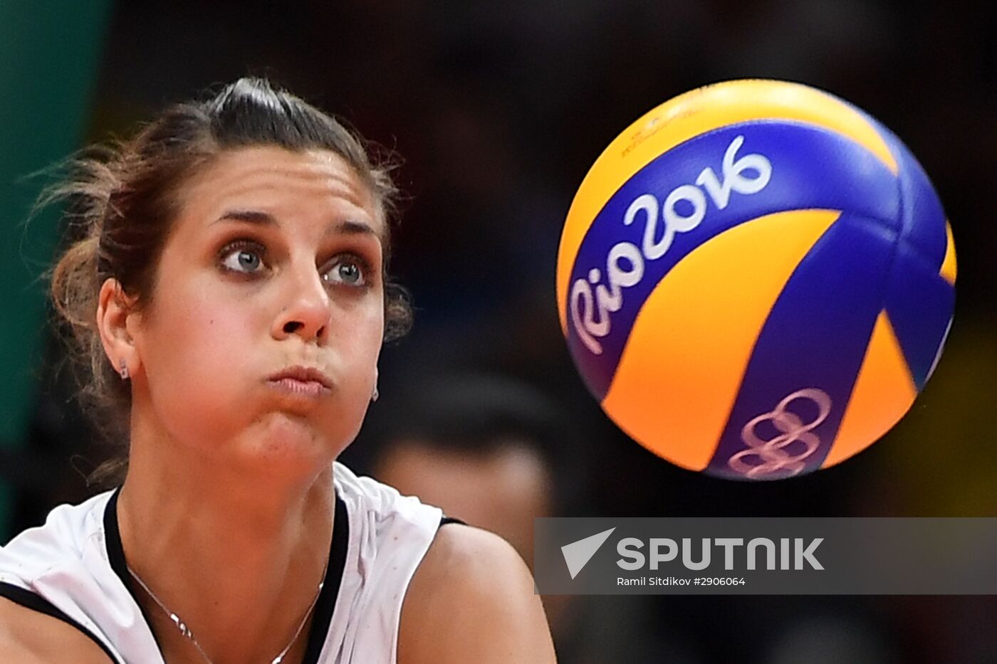 The 2016 Summer Olympics. Volleyball. Women. Russia vs. Argentina